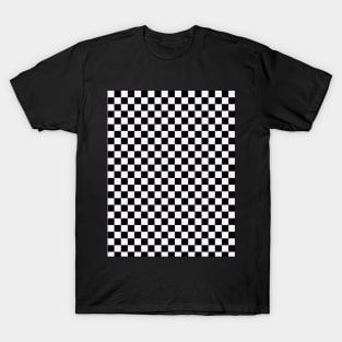 Checkers Checkerboard Pattern T-Shirt